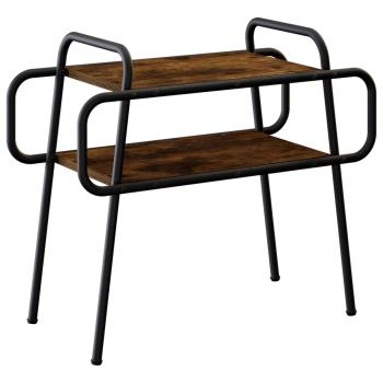 Couchtisch Geräucherte Eiche 60 x 30 x 51 cm Holzwerkstoff