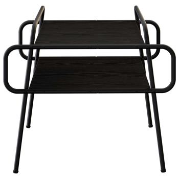 Couchtisch Schwarze Eiche 60 x 60 x 51 cm Holzwerkstoff