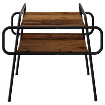 Couchtisch Altholz 60 x 60 x 51 cm Holzwerkstoff