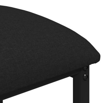 Barhocker Schwarz 40 x 32 x 74 cm Holzwerkstoff