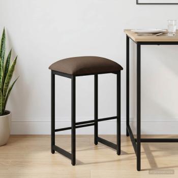ARDEBO.de - Barhocker Taupe 40 x 32 x 74 cm Holzwerkstoff
