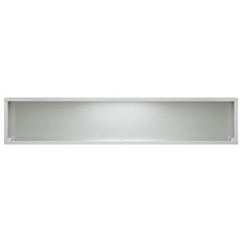 Garten-Pflanzgefäß 2 stk. Silber 80 x 20 x 20 cm