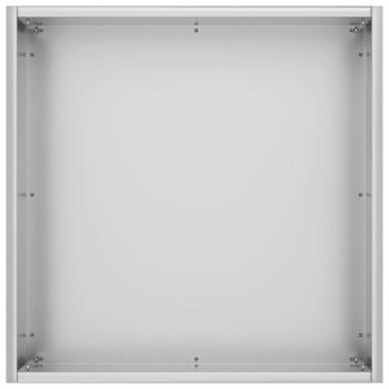Garten-Pflanzgefäß 2 stk. Silber 25 x 25 x 25 cm