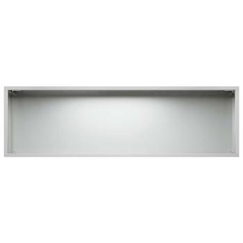 Garten-Pflanzgefäß 2 stk. Silber 100 x 30 x 30 cm