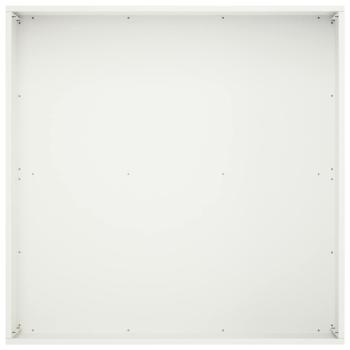 Garten-Pflanzgefäß 2 stk. Weiß 40 x 40 x 20 cm
