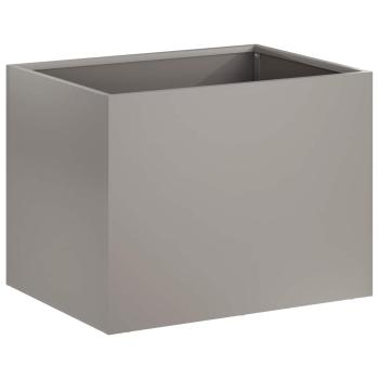 Garten-Pflanzgefäß Rostoptik 40 x 30 x 30 cm Wetterfeststahl