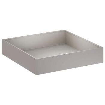 Garten-Pflanzgefäß Rostoptik 80 x 80 x 20 cm Wetterfeststahl