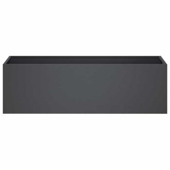 Garten-Pflanzgefäß Anthrazit 80 x 30 x 30 cm