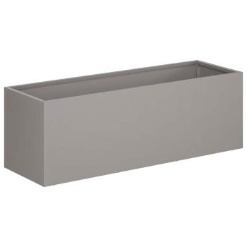 Garten-Pflanzgefäß Rostoptik 40 x 20 x 20 cm Wetterfeststahl