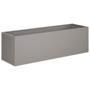Garten-Pflanzgefäß Rostoptik 80 x 30 x 30 cm Wetterfeststahl