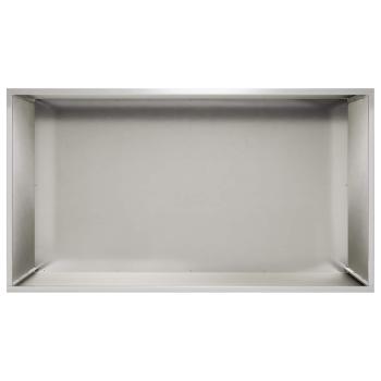 Garten-Pflanzgefäß Silber 80 x 50 x 50 cm Edelstahl