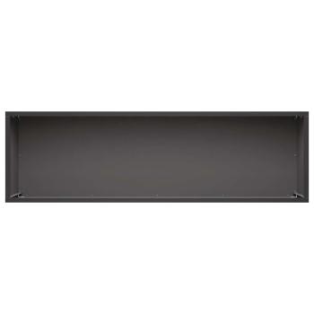 Garten-Pflanzgefäß 2 stk. Schwarz 80 x 30 x 30 cm