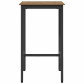 Bartisch 52 x 52 x 110 cm Holzwerkstoff Artisan-Eiche