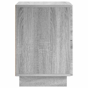 Nachttisch Sonoma-Grau 33,5 x 34,5 x 50 cm Holzwerkstoff