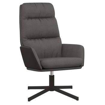 Relaxsessel Dunkelgrau Stoff