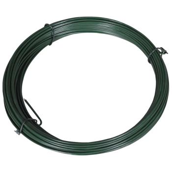 ARDEBO.de - Zaun-Bindedraht 25 m 1,4/2 mm Stahl Grün