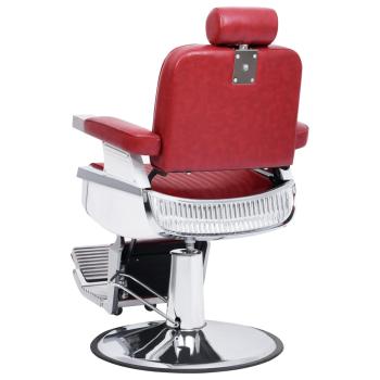Friseurstuhl Rot 68x69x116 cm Kunstleder