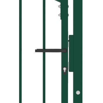 Zauntor mit Spitzen EMMEN 104 x 134,5 cm Abschließbar