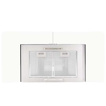 Wandmontierte Dunstabzugshaube 90 cm Edelstahl 756 m³/h LED