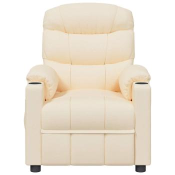 Relaxsessel Creme Stoff