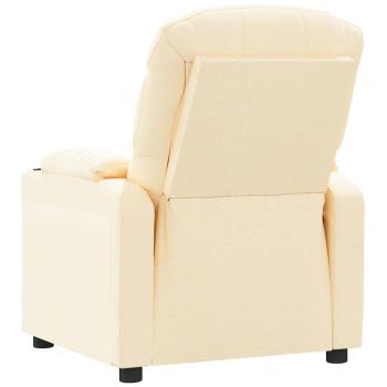 Relaxsessel Creme Stoff
