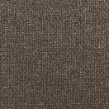 Relaxsessel mit Hocker Taupe Stoff