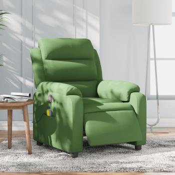 ARDEBO.de - Massagesessel Elektrisch Hellgr?n Samt