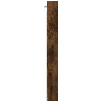 Vitrinenschrank R?uchereiche 100x8,5x75 cm Holzwerkstoff