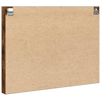 Vitrinenschrank R?uchereiche 100x8,5x75 cm Holzwerkstoff