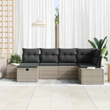 Sofa Set 7 stk. Poly-Rattan