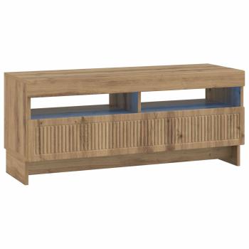 5-teiliges LED TV Schrank Artisan-Eiche Holzwerkstoff