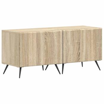 5-teiliges LED TV Schrank Sonoma-Eiche Holzwerkstoff