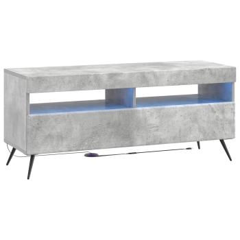 LED-TV-Schrank BREDA 3 stk. Betongrau Holzwerkstoff