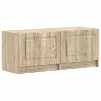 LED-TV-Schrank UTRECHT 3 stk. Sonoma-Eiche Holzwerkstoff