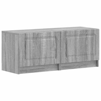 LED-TV-Schrank UTRECHT 3 stk. Sonoma-Grau Holzwerkstoff