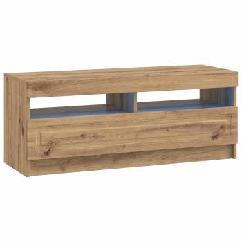 LED-TV-Schrank UTRECHT 3 stk. Artisan-Eiche Holzwerkstoff
