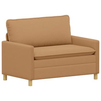 Sofa Set 2 stk. Beige Stoff