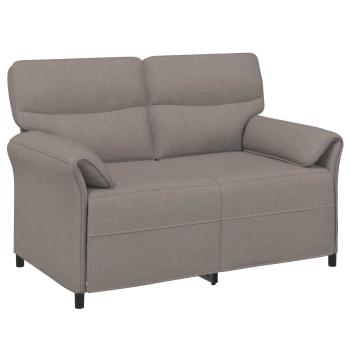 Sofa Set 2 stk. Taupe Stoff