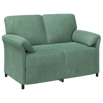 Sofa Set 2 stk. Meergrün Samt