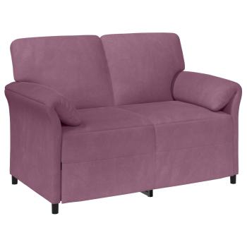 Sofa Set 2 stk. Lila Samt