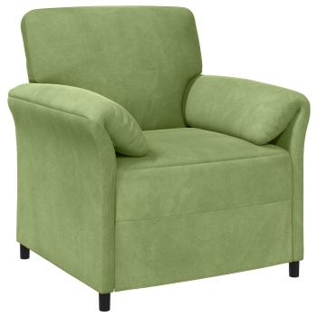 Sofa Set 2 stk. Hellgrün Samt