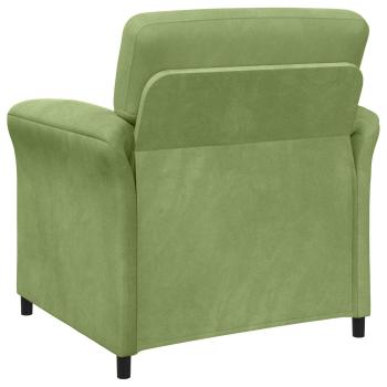 Sofa Set 2 stk. Hellgrün Samt
