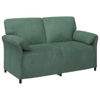 Sofa Set 2 stk. Meergrün Samt