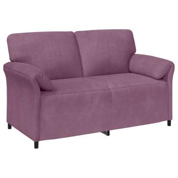 Sofa Set 2 stk. Lila Samt