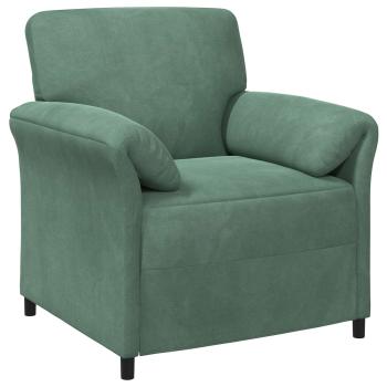 Sofa Set 2 stk. Meergrün Samt