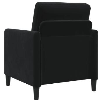 Sofa Set mit Stauraum 2 stk. Schwarz Polyester