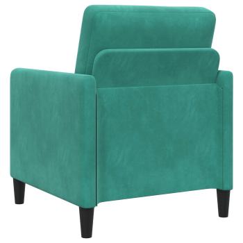 Sofa Set mit Stauraum 2 stk. Türkis Polyester