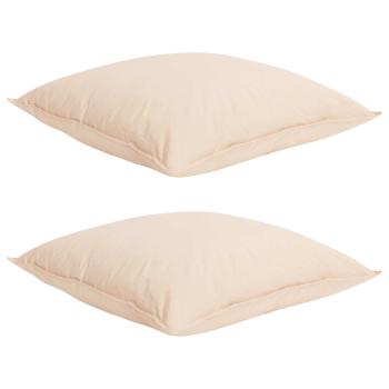 Bettwäsche-Set 2 stk. 200 x 200 cm 250 g/m² Natur-Kapok Beige