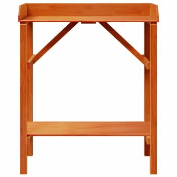 Pflanztisch Braun 75 x 40 x 90 cm Massives Kiefernholz