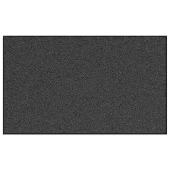 Fußmatte Anthrazit und Schwarz 90 x 150 cm 100% Polyamid